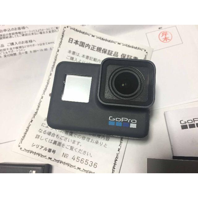 スマホ/家電/カメラGoPro HERO6 BLACK　メーカー保証あり