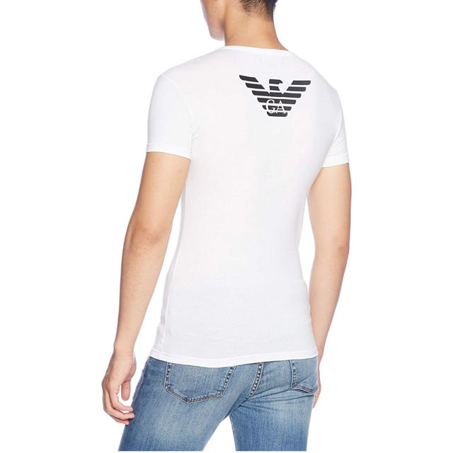 Emporio Armani(エンポリオアルマーニ)の専用 EMPORIO ARMANI Tシャツ Vネック 2枚 メンズのトップス(Tシャツ/カットソー(半袖/袖なし))の商品写真