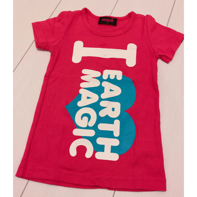 EARTHMAGIC(アースマジック)の専用ページ ⋒ キッズ/ベビー/マタニティのキッズ服女の子用(90cm~)(Tシャツ/カットソー)の商品写真