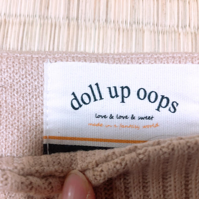 doll up oops(ドールアップウップス)の七分袖 トップス doll up oops レディースのトップス(カットソー(長袖/七分))の商品写真