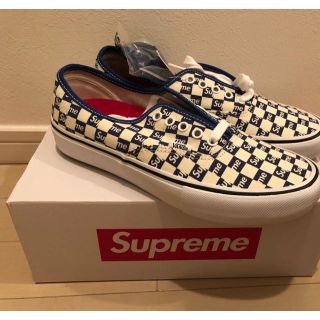 シュプリーム(Supreme)の新品 26.5cm supreme vans checker authentic(スニーカー)