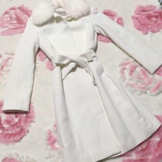 プロポーションボディドレッシング(PROPORTION BODY DRESSING)のロングコート♡白♡美品✳︎最値下げ(ロングコート)