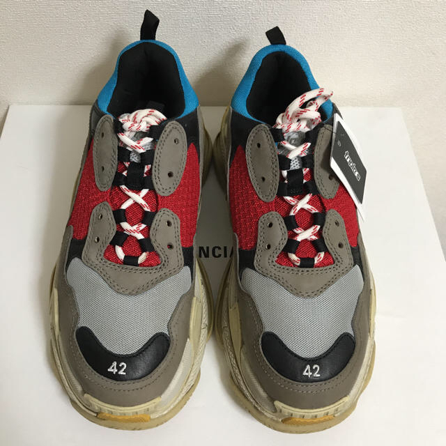 BALENCIAGA Triple S トリプルエス 関税込 42 【在庫有】 39200円引き ...