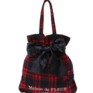 メゾンドフルール(Maison de FLEUR)のMaison de FLEUR  リボントートバッグ(トートバッグ)