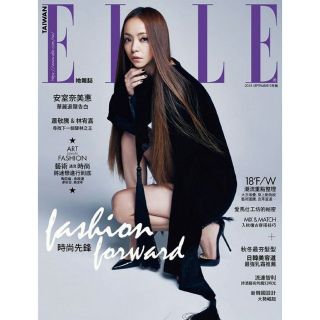 お値下げ🎵ＥＬＬＥ ＴＡＩＷＡＮ／表紙Ａ（安室奈美恵／黒の衣装）(ファッション)