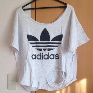 アディダス(adidas)のアディダス リメイクTシャツ(Tシャツ(半袖/袖なし))