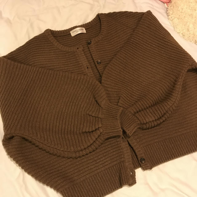 room306 CONTEMPORARY(ルームサンマルロクコンテンポラリー)のSleeve Balloon Knit Cardigan  レディースのトップス(カーディガン)の商品写真