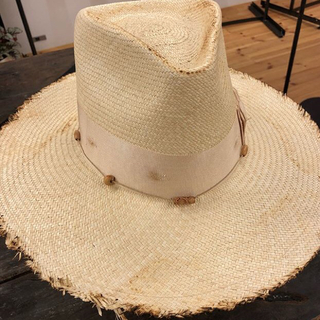 ボルサリーノ(Borsalino)の【Nick Fouquet】straw hat (麦わら帽子/ストローハット)