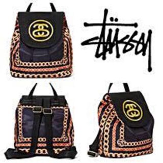 ステューシー(STUSSY)の【こっぴ様専用】スカーフ柄バックパック(リュック/バックパック)