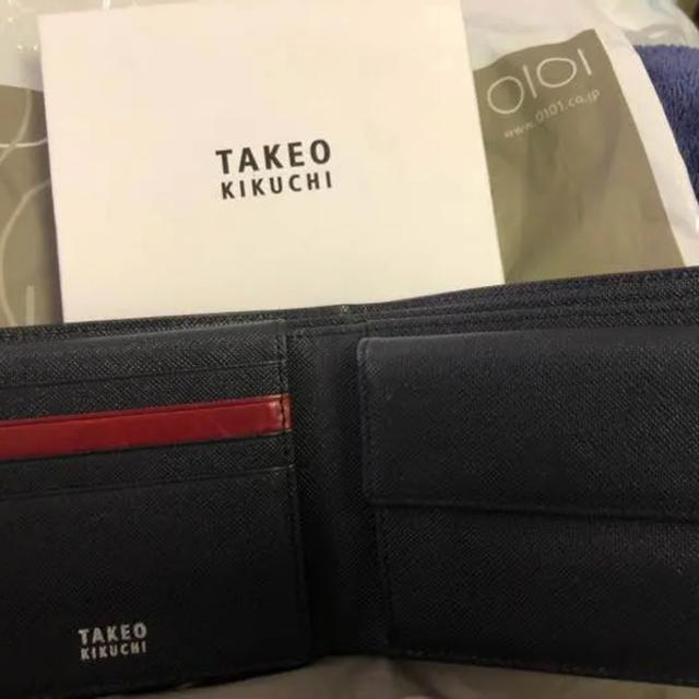 TAKEO KIKUCHI 二つ折り財布