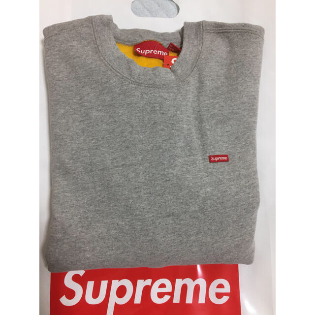 Supreme(シュプリーム)のSupreme Contrast Crewneck グレー S メンズのトップス(スウェット)の商品写真