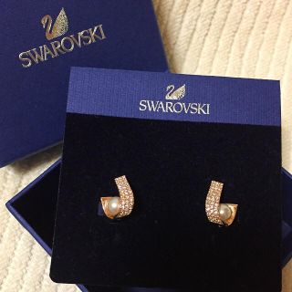 スワロフスキー(SWAROVSKI)のあんこ玉様専用❣️御成約済み❣️(イヤリング)