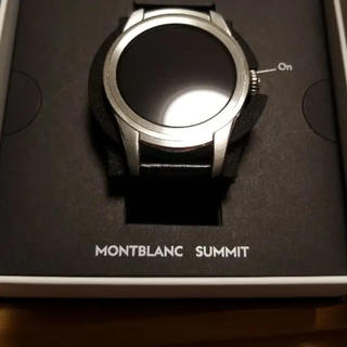 モンブラン(MONTBLANC)のモンブラン サミット スマートウォッチ 美品(腕時計(デジタル))