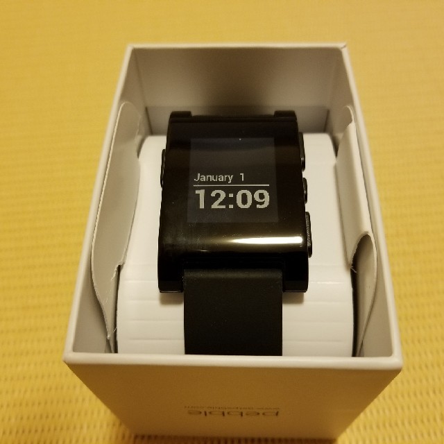 Pebble Smartwatch【iPhone & Android対応】 スマホ/家電/カメラのスマートフォン/携帯電話(その他)の商品写真