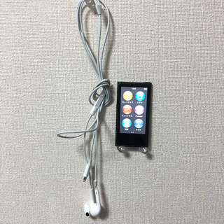 アップル(Apple)のApple iPod nano 16GB スペースグレイ 第7世代(ポータブルプレーヤー)