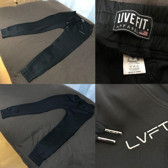 LIVEFIT Tech Joggers Black LVFT テックジョガー メンズのパンツ(その他)の商品写真