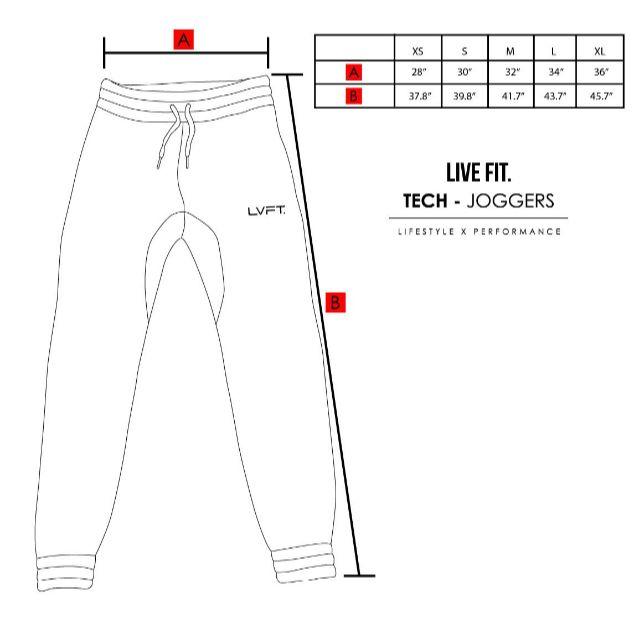 LIVEFIT Tech Joggers Gray LVFT テックジョガー メンズのパンツ(その他)の商品写真