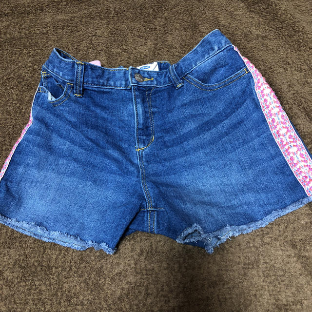 Old Navy(オールドネイビー)の女児   ショートパンツ  OLD NAVY  140〜 キッズ/ベビー/マタニティのキッズ服女の子用(90cm~)(パンツ/スパッツ)の商品写真