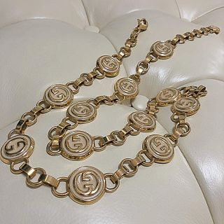 グッチ(Gucci)のＧＵＣＣＩ グッチ チェーン ベルト ヴィンテージ(ベルト)