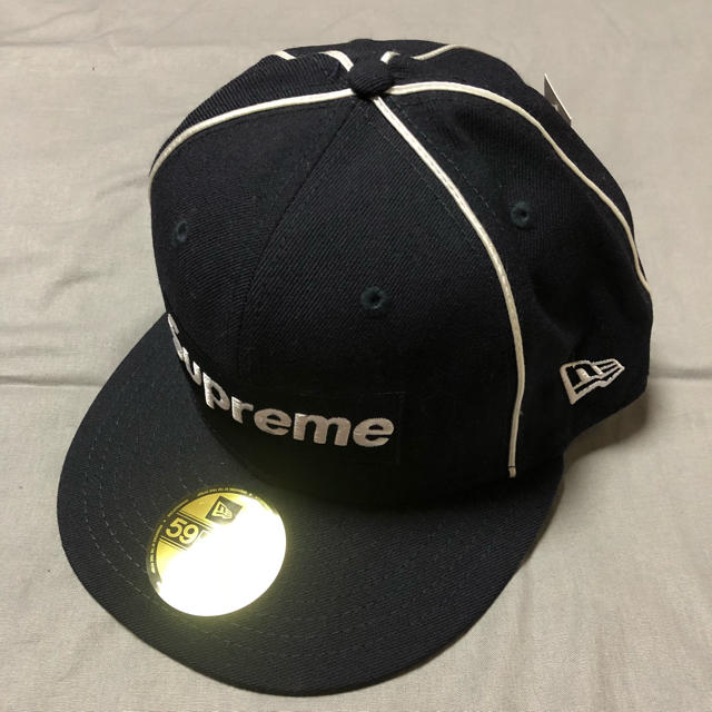 SUPREME PIPING NEWERA BOX LOGO CAP帽子