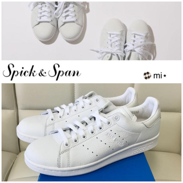 新品タグ付⭐︎ Spick and Span 【adidas】STANSMITHフレームワーク