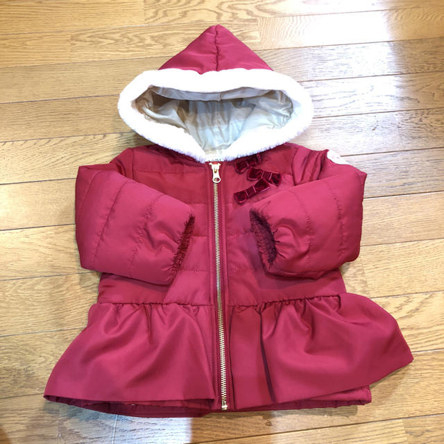 SHIHO様専用 ベビー コート  2歳身長90cm用  キッズ/ベビー/マタニティのキッズ服女の子用(90cm~)(コート)の商品写真