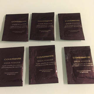 カバーマーク(COVERMARK)のカバーマーク シアーパウダー おしろい サンプル6袋(フェイスパウダー)