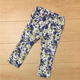 エフオーキッズ(F.O.KIDS)の花柄パンツ 80(パンツ)