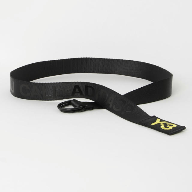 Y-3 SLOGAN BELT