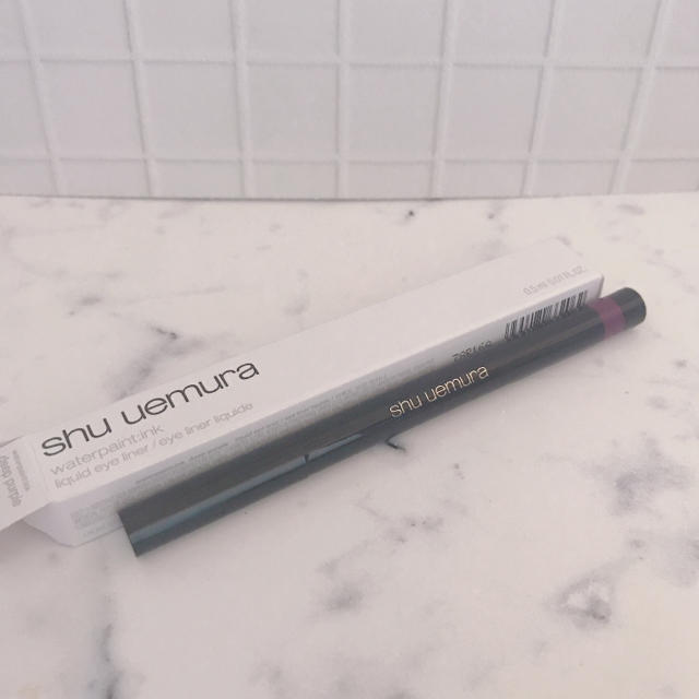 shu uemura(シュウウエムラ)の新品❤︎ ウォーターペイント：インク / ディープパープル / シュウウエムラ コスメ/美容のベースメイク/化粧品(アイライナー)の商品写真