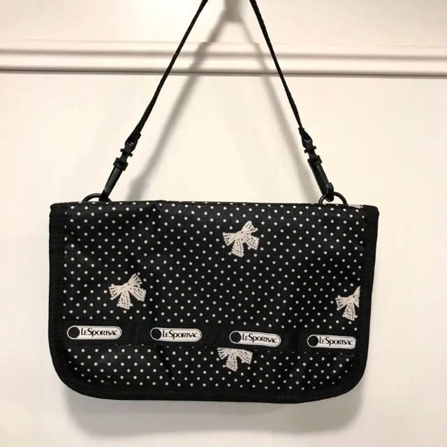 LeSportsac(レスポートサック)のレスポートサック マルチケース LeSportsac ドットリボン レディースのファッション小物(ポーチ)の商品写真