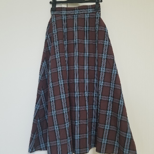 GU(ジーユー)のGU　チェックスカート　ロングスカート レディースのスカート(ロングスカート)の商品写真