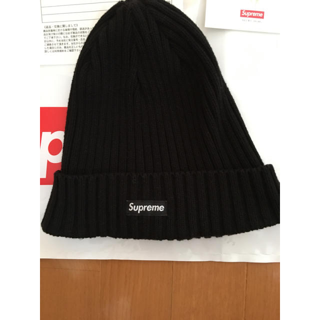 Supreme(シュプリーム)の一度のみ着用！シュプリーム、コットンビーニー メンズの帽子(ニット帽/ビーニー)の商品写真