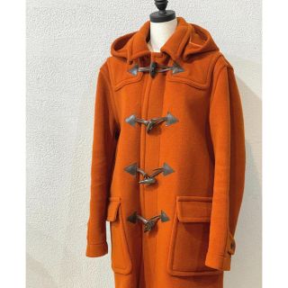 エルメス(Hermes)のインバーティア オレンジ 38(ダッフルコート)