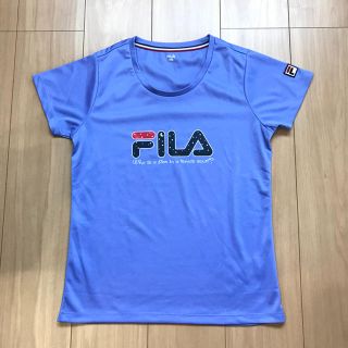 フィラ(FILA)のFILA  フィラ レディース テニスウェア  シャツ L 1回のみ着用(ウェア)