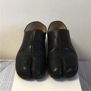 マルタンマルジェラ(Maison Martin Margiela)のMaison Margiela 足袋スリッポン ブラック 39(スリッポン/モカシン)