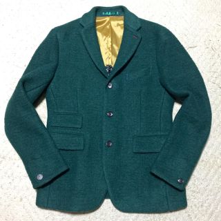 メンズメルローズ(MEN'S MELROSE)の新品同様 メンズメルローズ 軽量厚手イタリア製生地 ジャケット(テーラードジャケット)