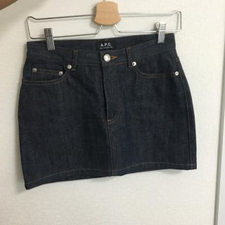 アーペーセー(A.P.C)のAPC デニムミニスカート size34(ミニスカート)