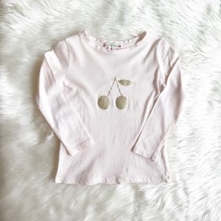 ボンポワン(Bonpoint)の【bonpoint】ポンポワン チェリー 長袖♡ロンT 3a(Tシャツ/カットソー)