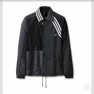 アレキサンダーワン(Alexander Wang)のadidas   ALEXANDER WANG AW PATCH JACKET (レザージャケット)