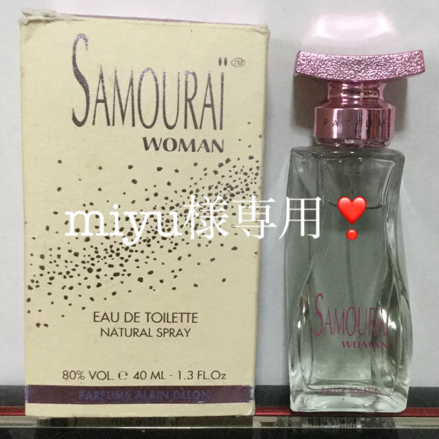 SAMOURAI(サムライ)のサムライ ウーマン オードトワレ コスメ/美容の香水(香水(女性用))の商品写真