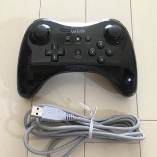 ウィーユー(Wii U)のWii U PRO CONTROLLER BLACK(その他)