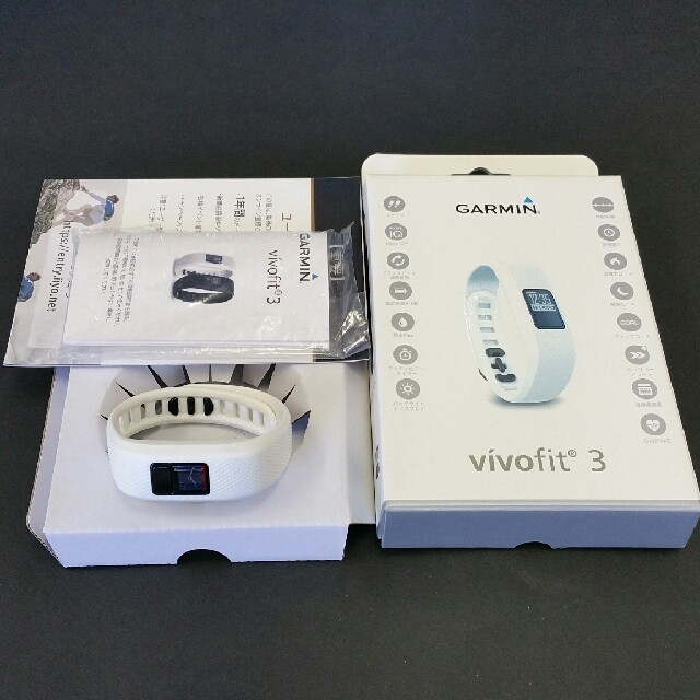 GARMIN(ガーミン)のスマートウォッチ[GARMIN vivofit3] スポーツ/アウトドアのトレーニング/エクササイズ(その他)の商品写真