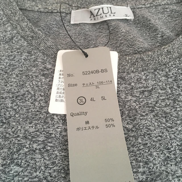 AZZURE(アズール)のAZUL ロゴTシャツ メンズのトップス(Tシャツ/カットソー(半袖/袖なし))の商品写真