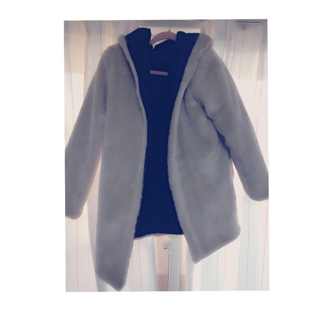 MURUA(ムルーア)のムルーア リバーシブルコート 美品 レディースのジャケット/アウター(毛皮/ファーコート)の商品写真