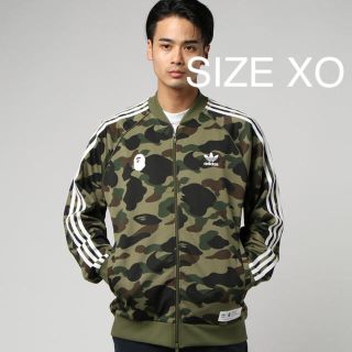 アベイシングエイプ(A BATHING APE)のadidas BAPE TRACK TOP JERJEY XO GREEN(ジャージ)