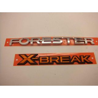 スバル　フォレスター(SJ) E年改 FORESTER+X-BREAK オレンジ(車種別パーツ)