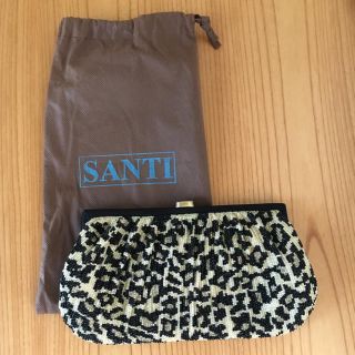 サンティ(SANTI)の⭐︎kirariさま⭐︎SANTI レオパードクラッチバッグ(クラッチバッグ)