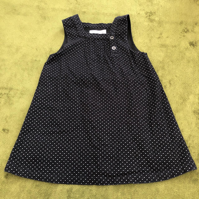 agnes b.(アニエスベー)のワンピース  ボタン アニエス・ベー キッズ/ベビー/マタニティのキッズ服女の子用(90cm~)(ワンピース)の商品写真