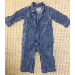 ベビーギャップ(babyGAP)のGAP デニムロンパース(ロンパース)